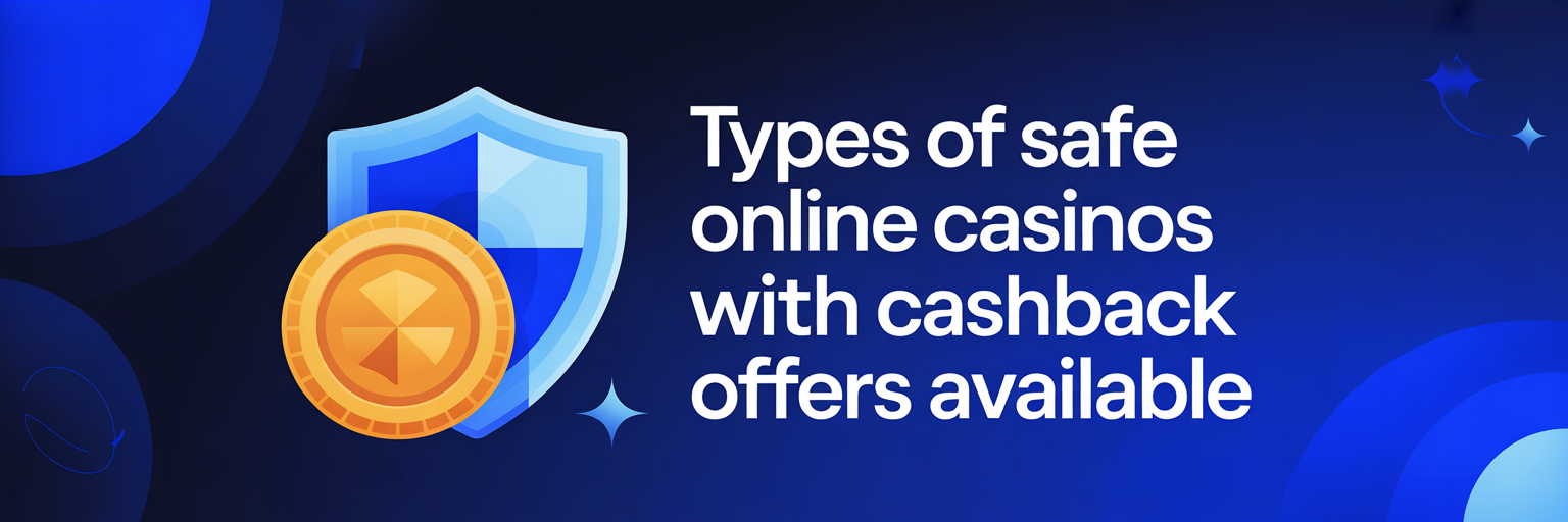 Types of Safe Online Casinos with Cashback Offers Available